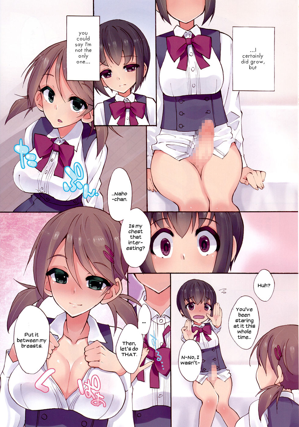 Hentai Manga Comic-Sex Practice with my Futanari Best Friend-Read-6